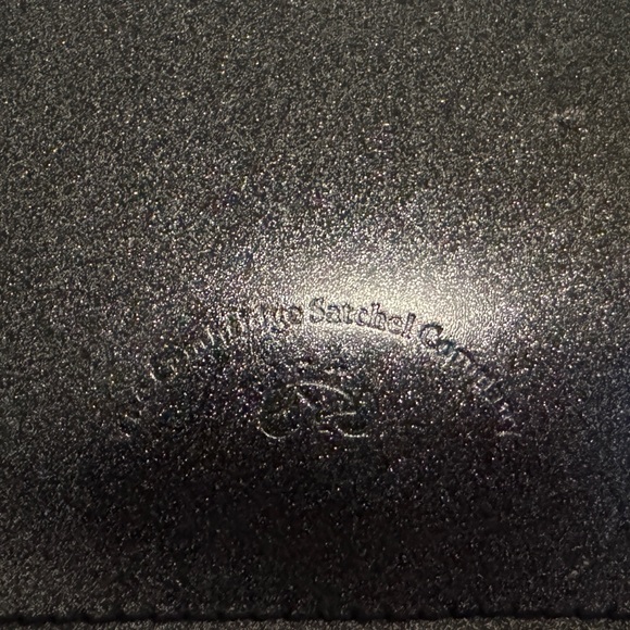 CAMBRIDGE SATCHEL Black Leather Glitter Shoulder Crossbody Bag - Picture 6 of 9